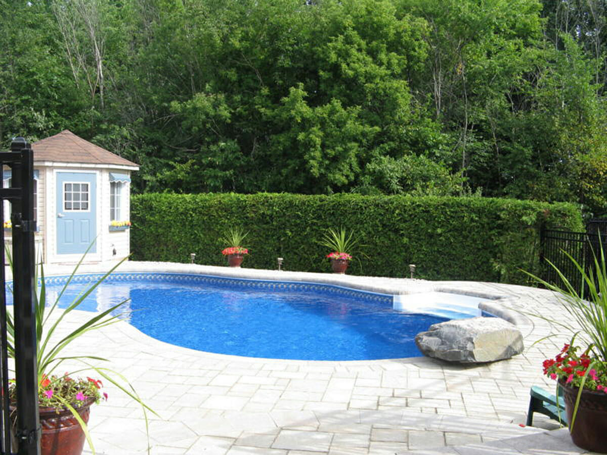 poolscaping: landscaping around the pool